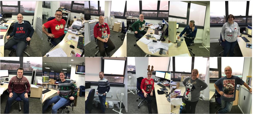 James Sharp Christmas Jumper Day 2016